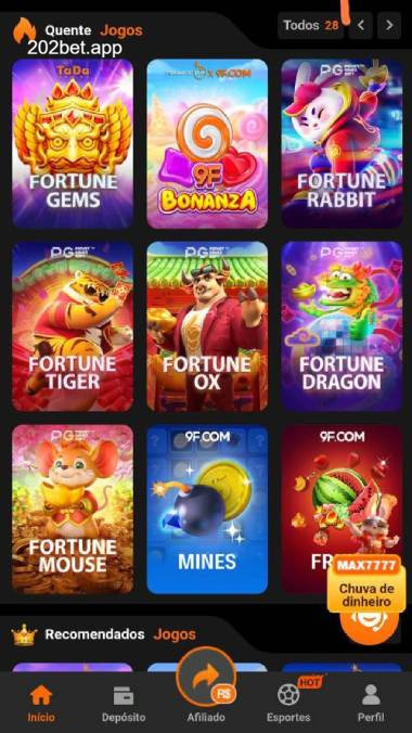 Aplicativo móvel 202BET para iOS e Android